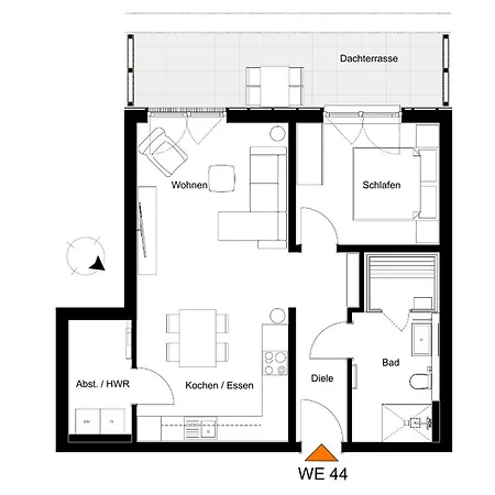 Kueste33/44 - Neues Mit Sauna In Strannaehe טוסנס
